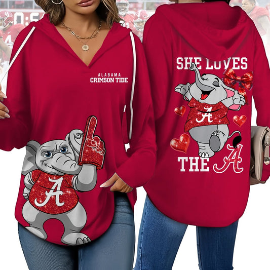 ACT V-neck Hooded Sweatshirt THT