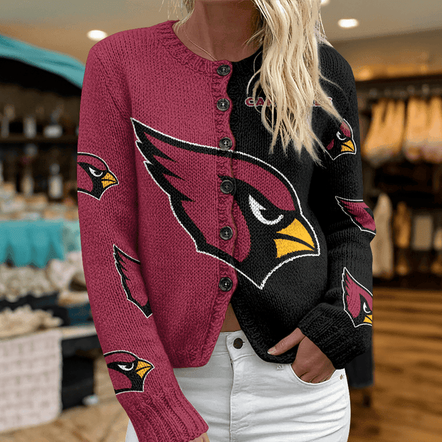 ARCD CARDIGAN SWEATSHIRT WITH BUTTON DAT