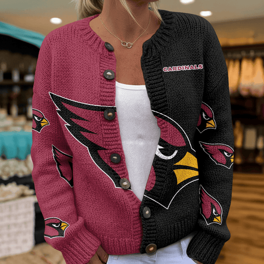 ARCD CARDIGAN SWEATSHIRT WITH BUTTON DAT