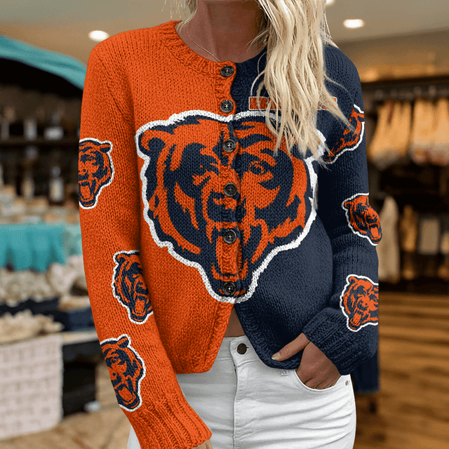 CCB CARDIGAN SWEATSHIRT WITH BUTTON DAT