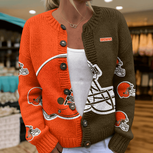 CLVB CARDIGAN SWEATSHIRT WITH BUTTON DAT