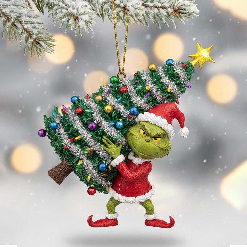 COMBO TGR CHRISTMAS SNOWBALL LED LIGHT WITH ORNAMENT TNSM