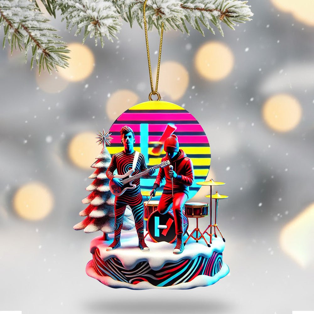 COMBO TOP CHRISTMAS SNOWBALL LED LIGHT WITH ORNAMENT TNSM