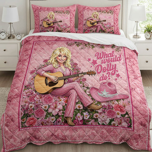 DLPT 4 PIECES COVER BEDDING SET TTT(1 FITTED SHEET + 1 FLAT SHEET + 2 PILLOWCASES)