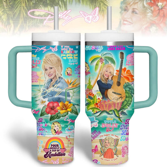 DLPT 40oz Tumbler With Handle HN