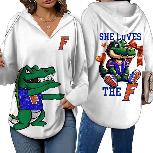 FGT V-neck Hooded Sweatshirt THT