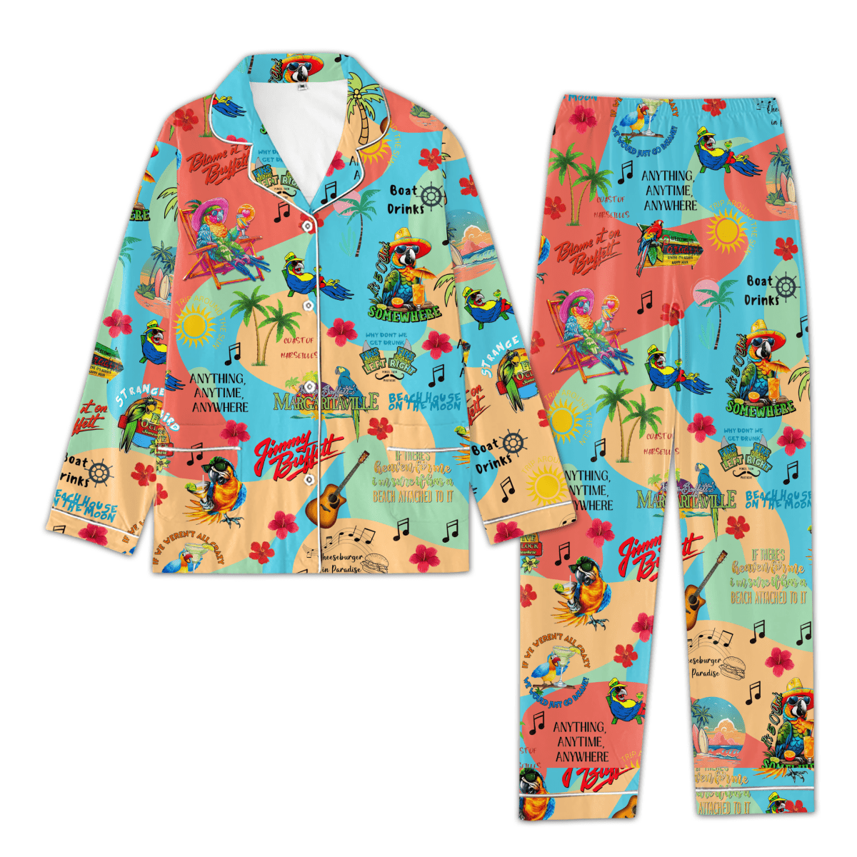 JBT Button Down Pajamas TL