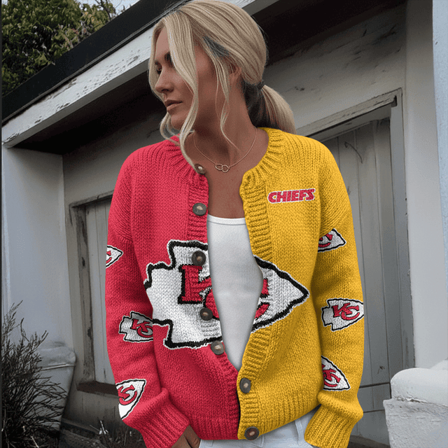 KCC CARDIGAN SWEATSHIRT WITH BUTTON DAT