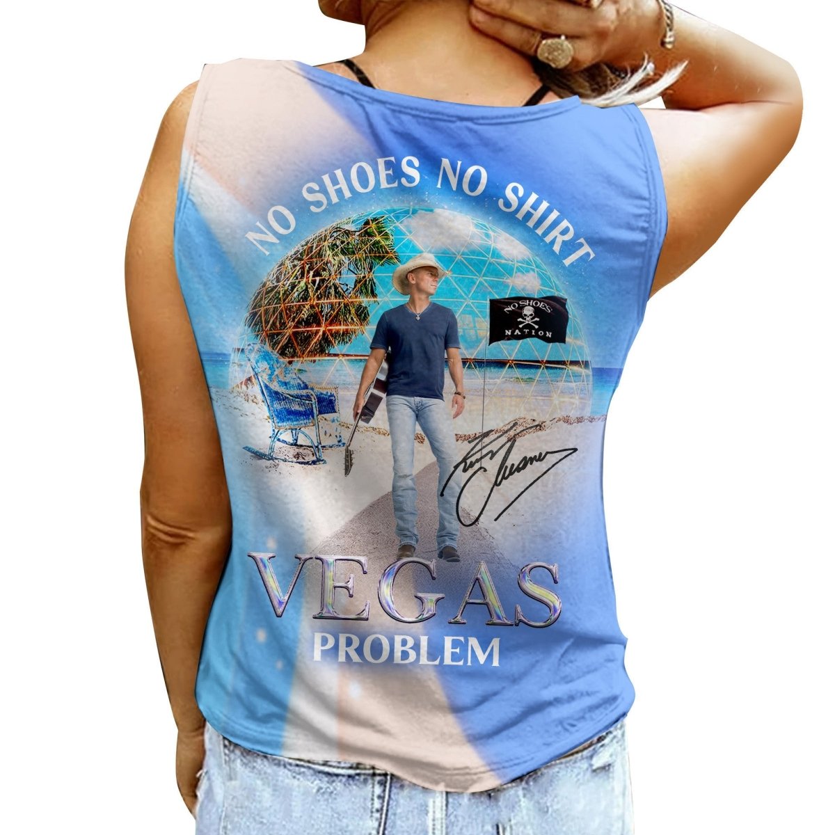 KNCN Women's V-neck Tank Top TMN
