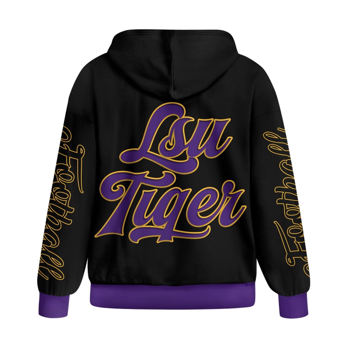 LSU Premium Zip Hoodie+Flared Pants HTTT
