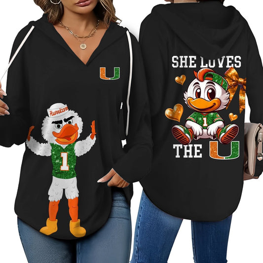 MHC V-neck Hooded Sweatshirt THT