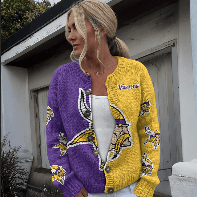 MNV CARDIGAN SWEATSHIRT WITH BUTTON DAT