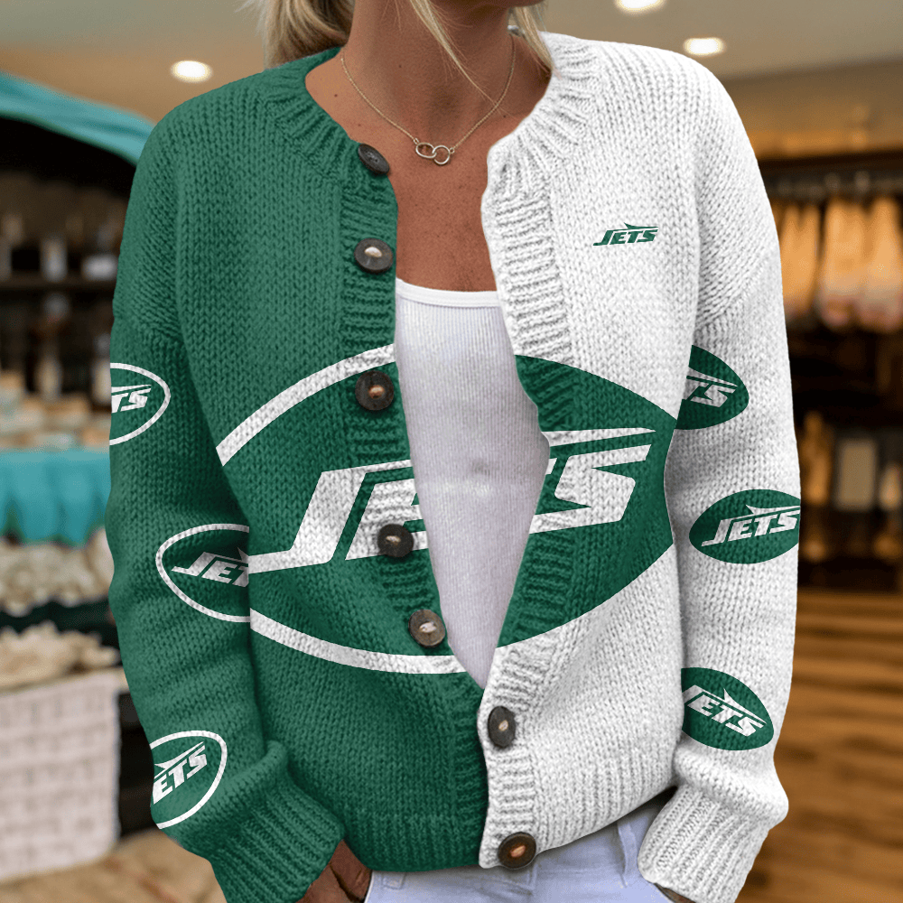 NYJ CARDIGAN SWEATSHIRT WITH BUTTON 01 DAT