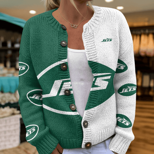 NYJ CARDIGAN SWEATSHIRT WITH BUTTON 01 DAT
