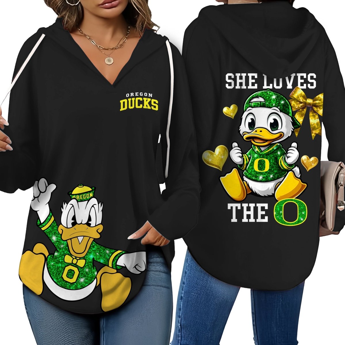 ORD V-neck Hooded Sweatshirt THT