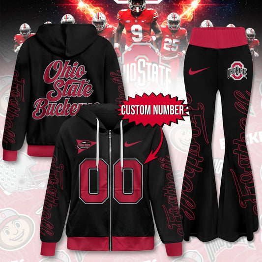 OSB Premium Zip Hoodie+Flared Pants HTTT