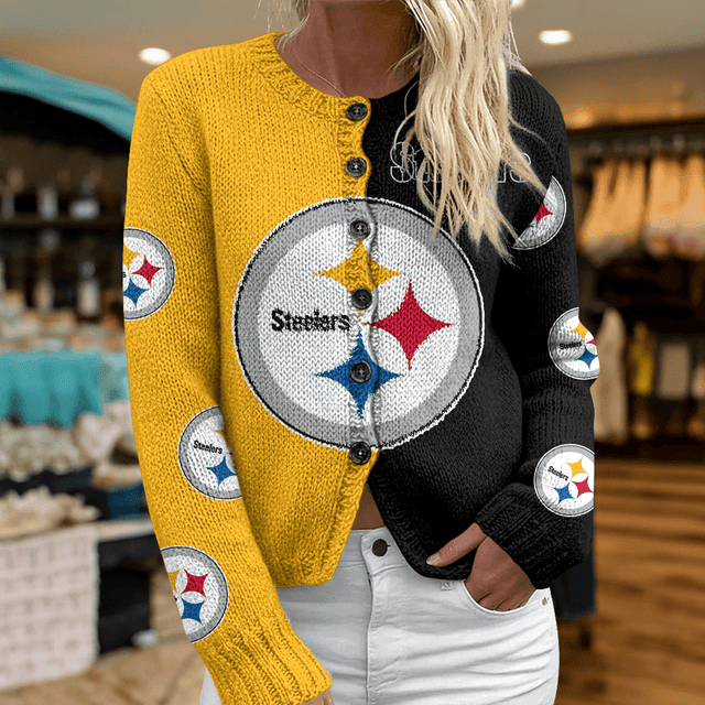 PBS CARDIGAN SWEATSHIRT WITH BUTTON DAT