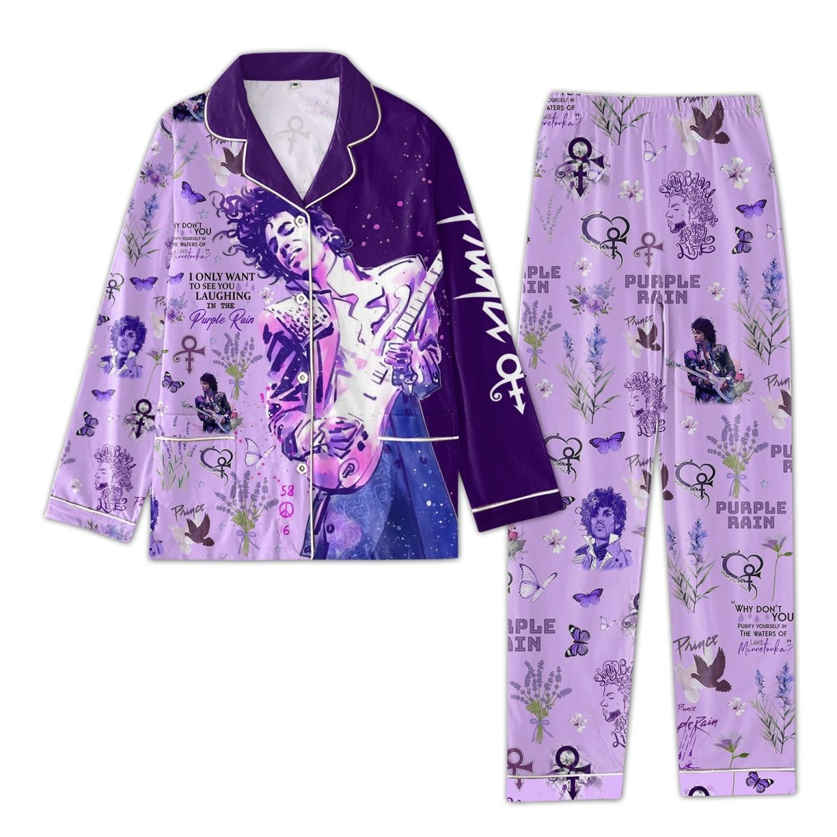 Premium PRCE Button Down Pajamas TL