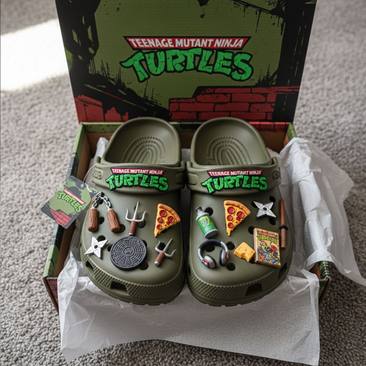 PREMIUM TMNT CLOGS DAT
