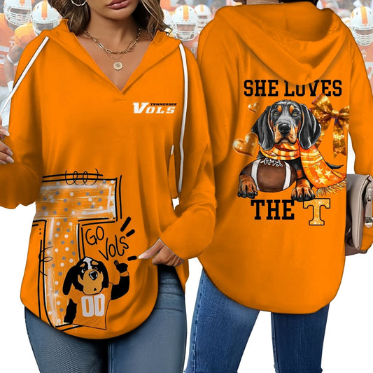 TVF V-neck Hooded Sweatshirt THT