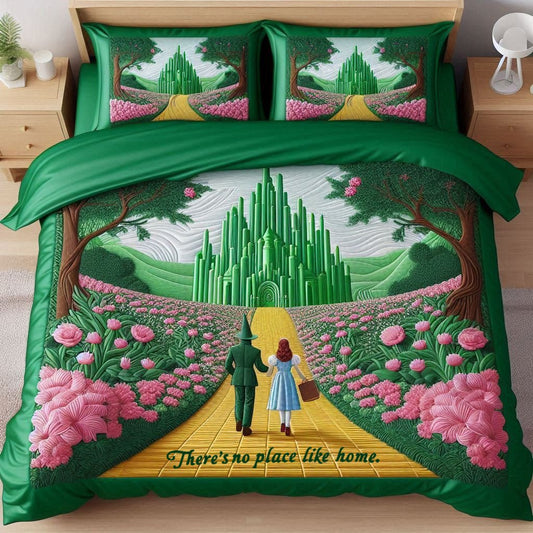 TWOZ 4 PIECES COVER BEDDING SET PTH (1 FITTED SHEET + 1 FLAT SHEET + 2 PILLOWCASES)