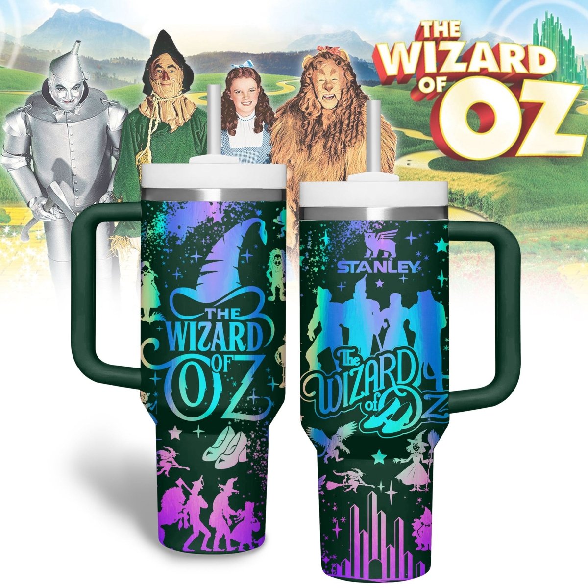 TWOZ 40oz Tumbler With Handle TNSM