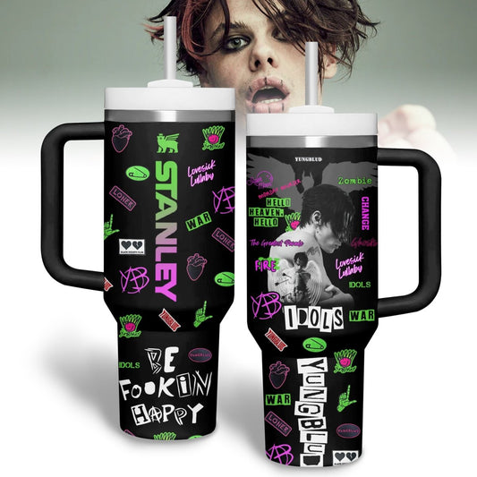 YBD 40oz Tumbler With Handle DAT - dcprintify