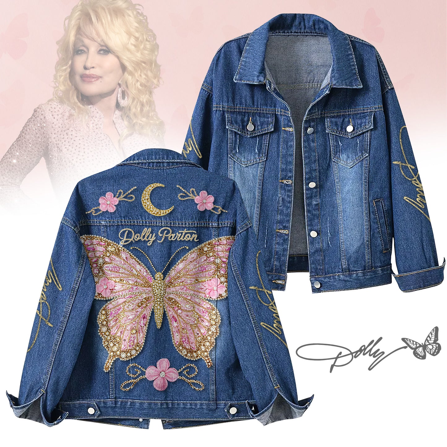 Dolly Parton Denim Jacket
