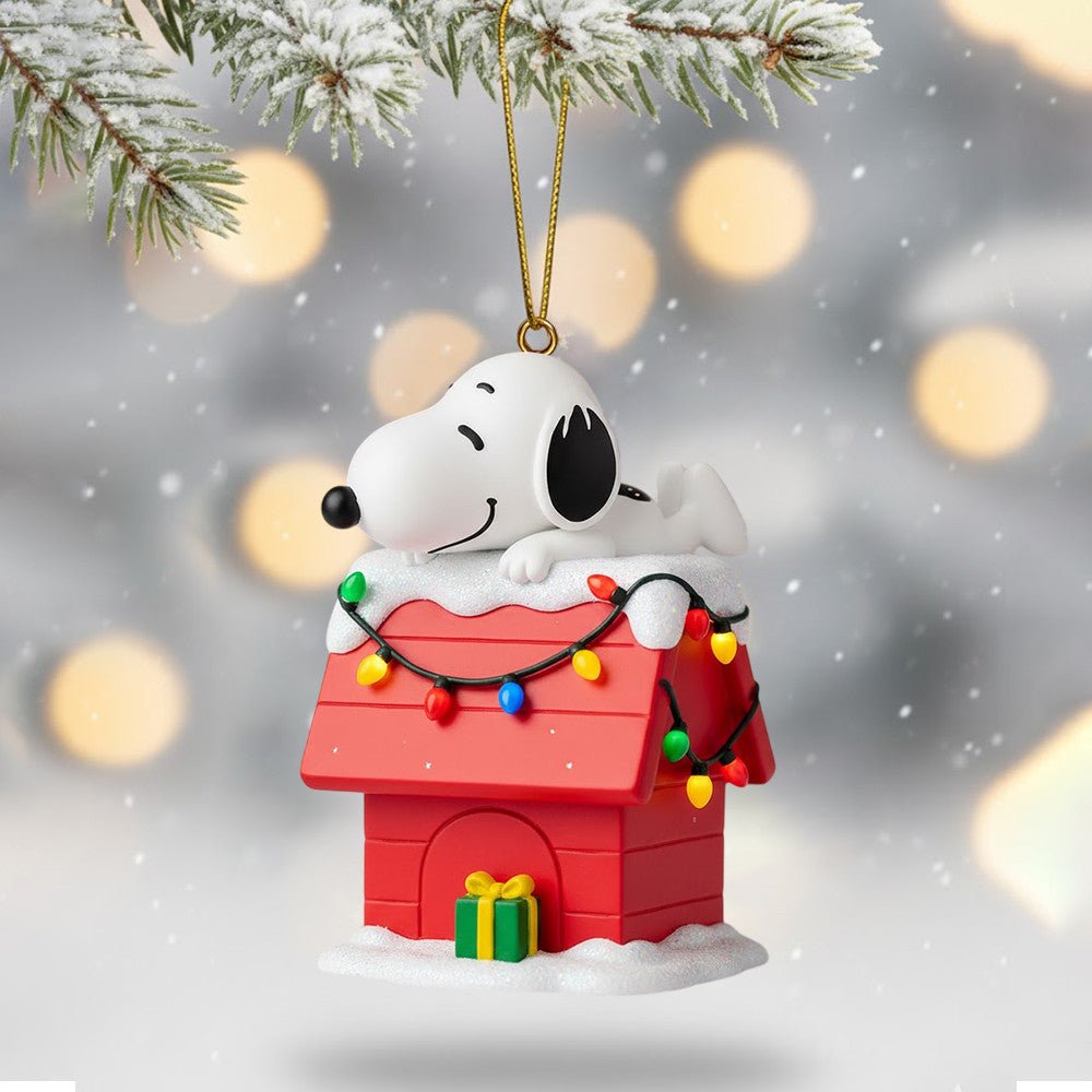 COMBO SNPY CHRISTMAS SNOWBALL LED LIGHT WITH ORNAMENT TNSM