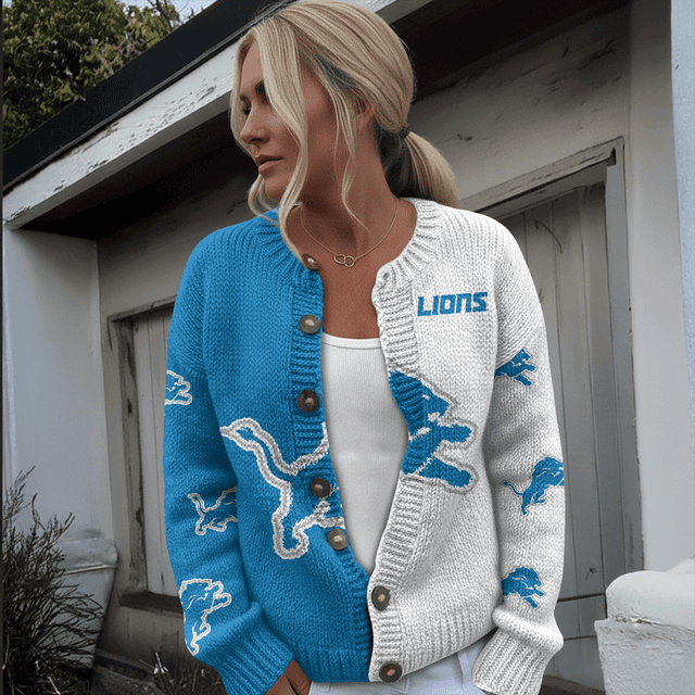 DTL CARDIGAN SWEATSHIRT WITH BUTTON DAT