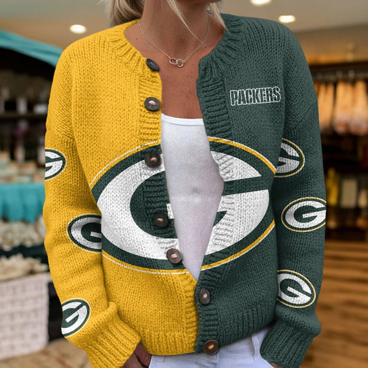 GBP CARDIGAN SWEATSHIRT WITH BUTTON DAT