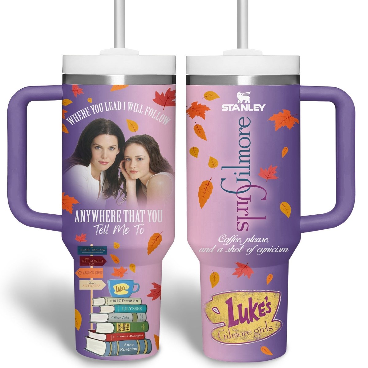 GMG 40oz Tumbler With Handle PTLE - dcprintify