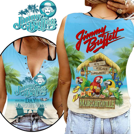 JBT Women'S V-Neck Tank Top DAT