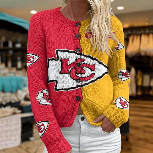 KCC CARDIGAN SWEATSHIRT WITH BUTTON DAT
