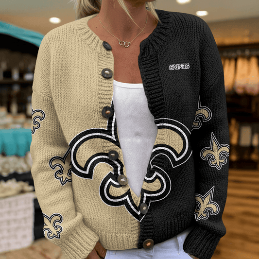 NOS CARDIGAN SWEATSHIRT WITH BUTTON 01 DAT