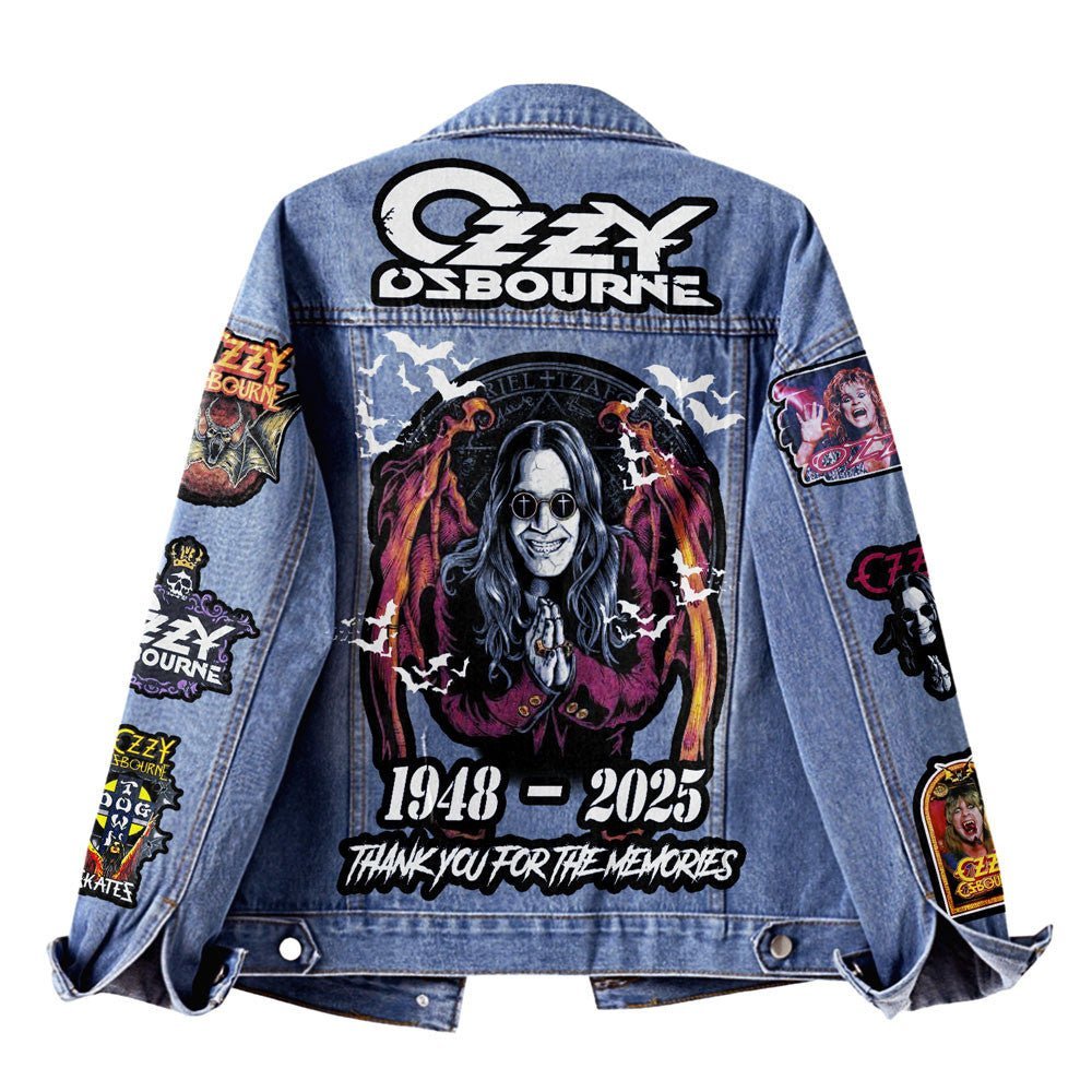 OZOB Denim Jacket DC - dcprintify