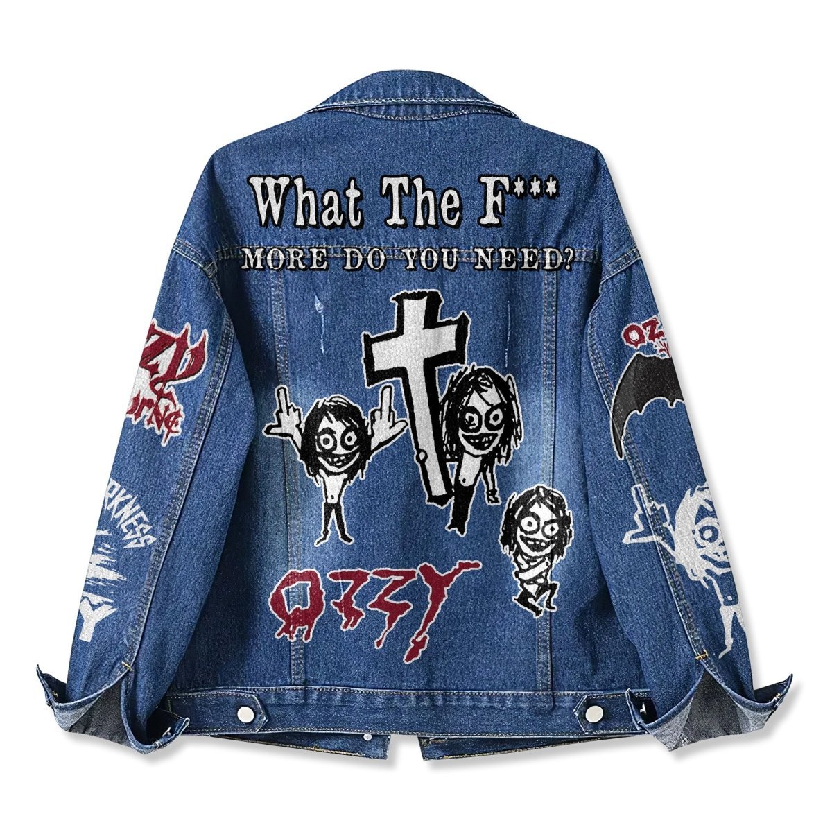OZOB Denim Jacket NTY - dcprintify