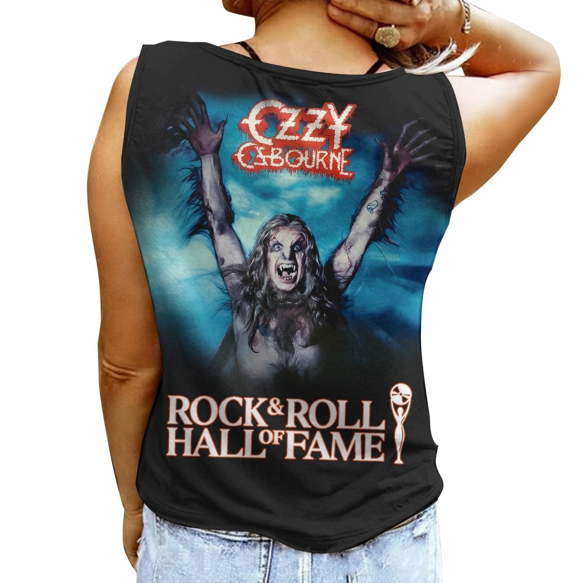 OZOB Women's V-neck Tank Top TMN