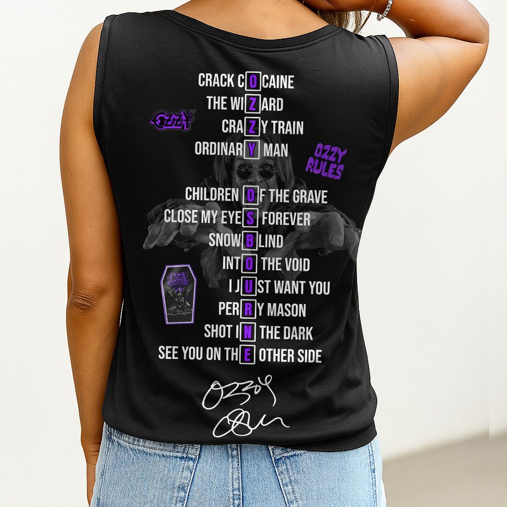 OZOB Women's V-neck Tank Top TNSM