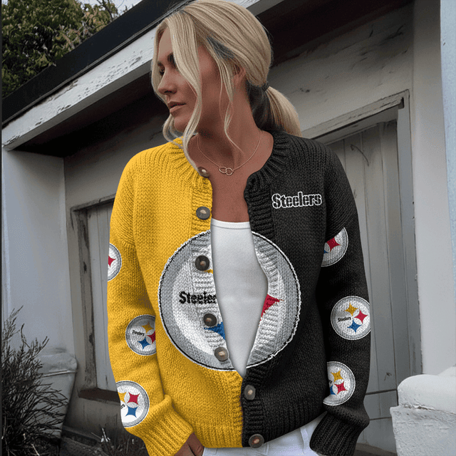 PBS CARDIGAN SWEATSHIRT WITH BUTTON DAT