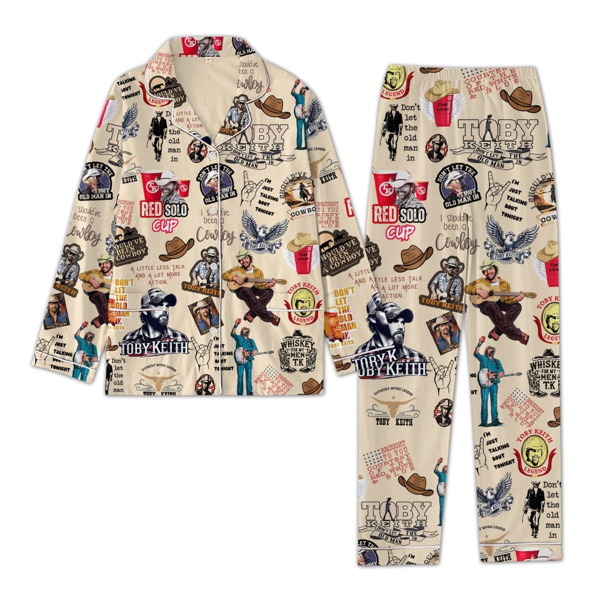 TBKH Button Down Pajamas TL